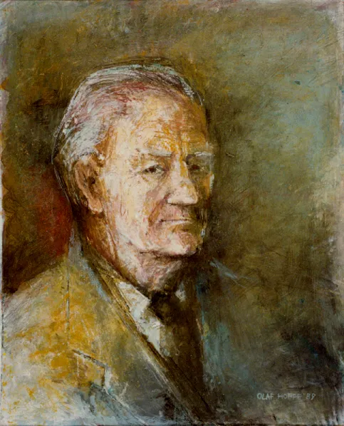 „Prof. Heuer-1.Rektor der FH Wismar“