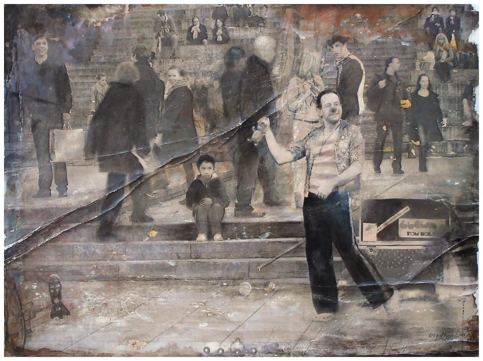 „Fragment end of xx century Stuttgart-21 (3)“ 2011