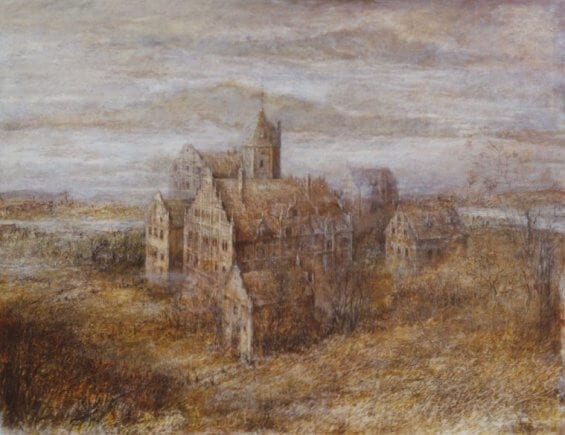 Ansicht der Burg Schwaan